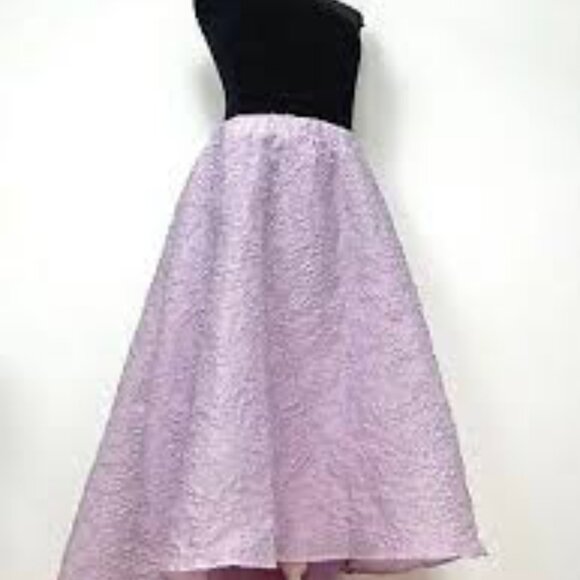 Lilac Zara Skirt with Asymmetrical Hem - Picture 2 of 2